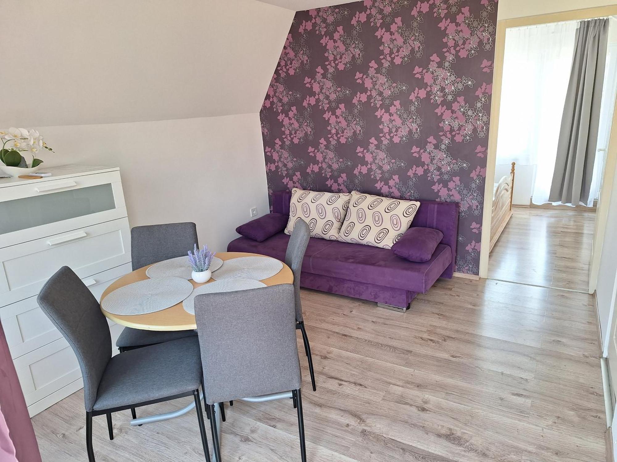 Nikolett Apartman ハイデゥソボスロー エクステリア 写真